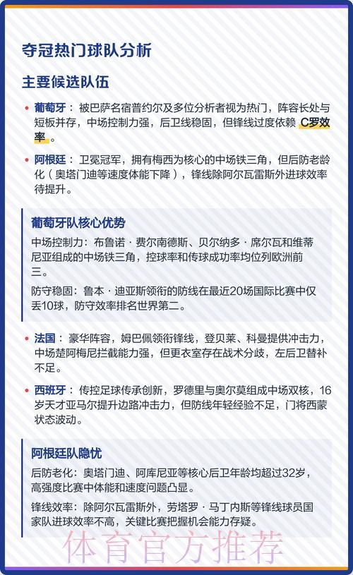 世界杯外围分析热门